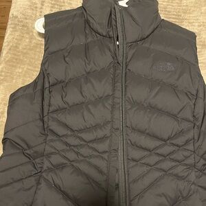 The North Face Charcoal Quilted Vest